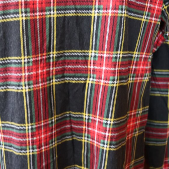 J. Crew Classic Plaid Turtle Neck Long Sleeve T-shirt LG - Picture 3 of 12